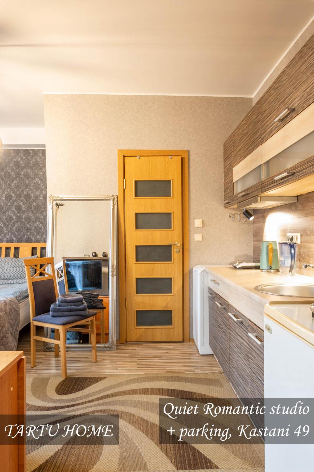 Quiet Romantic Studio Plus Parking, Tartu Home Dış mekan fotoğraf