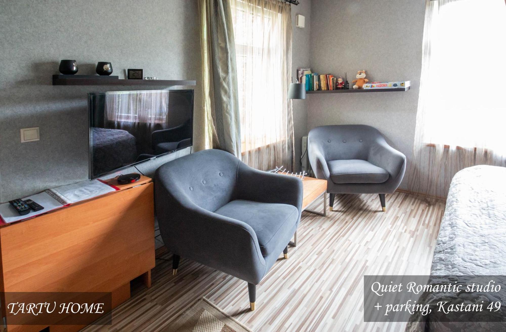 Quiet Romantic Studio Plus Parking, Tartu Home Dış mekan fotoğraf