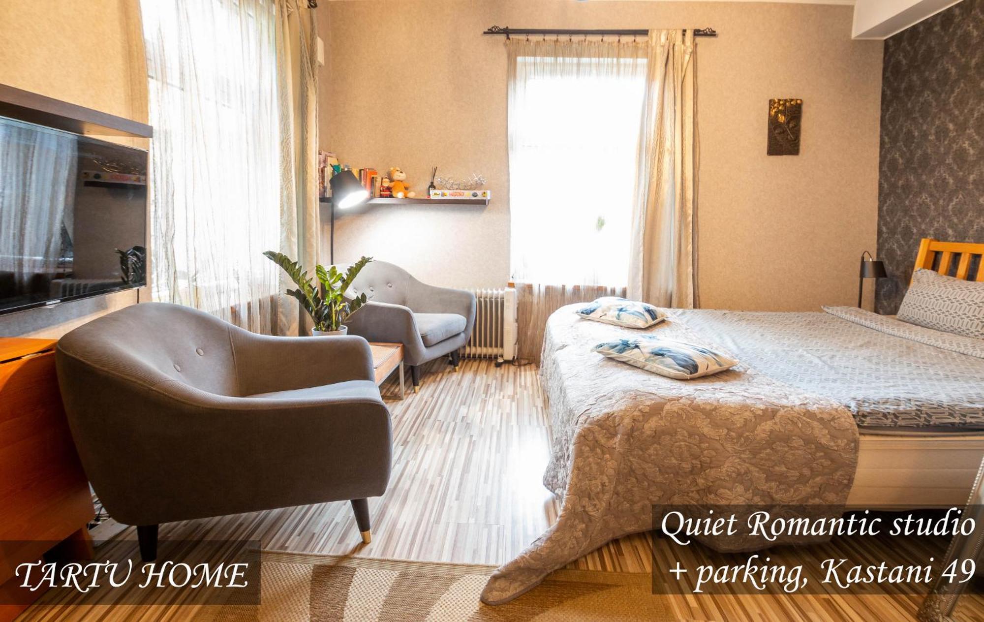 Quiet Romantic Studio Plus Parking, Tartu Home Dış mekan fotoğraf