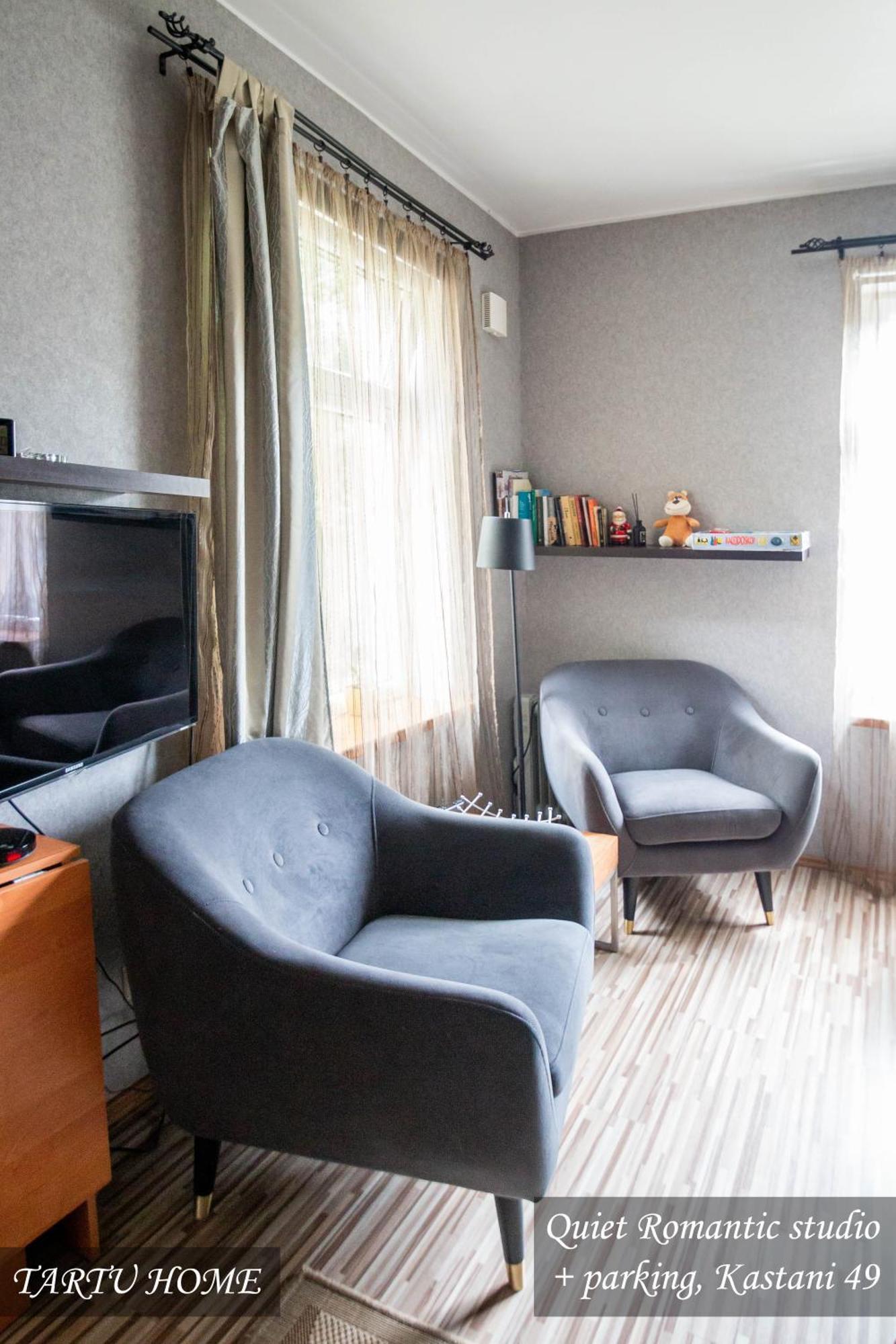 Quiet Romantic Studio Plus Parking, Tartu Home Dış mekan fotoğraf
