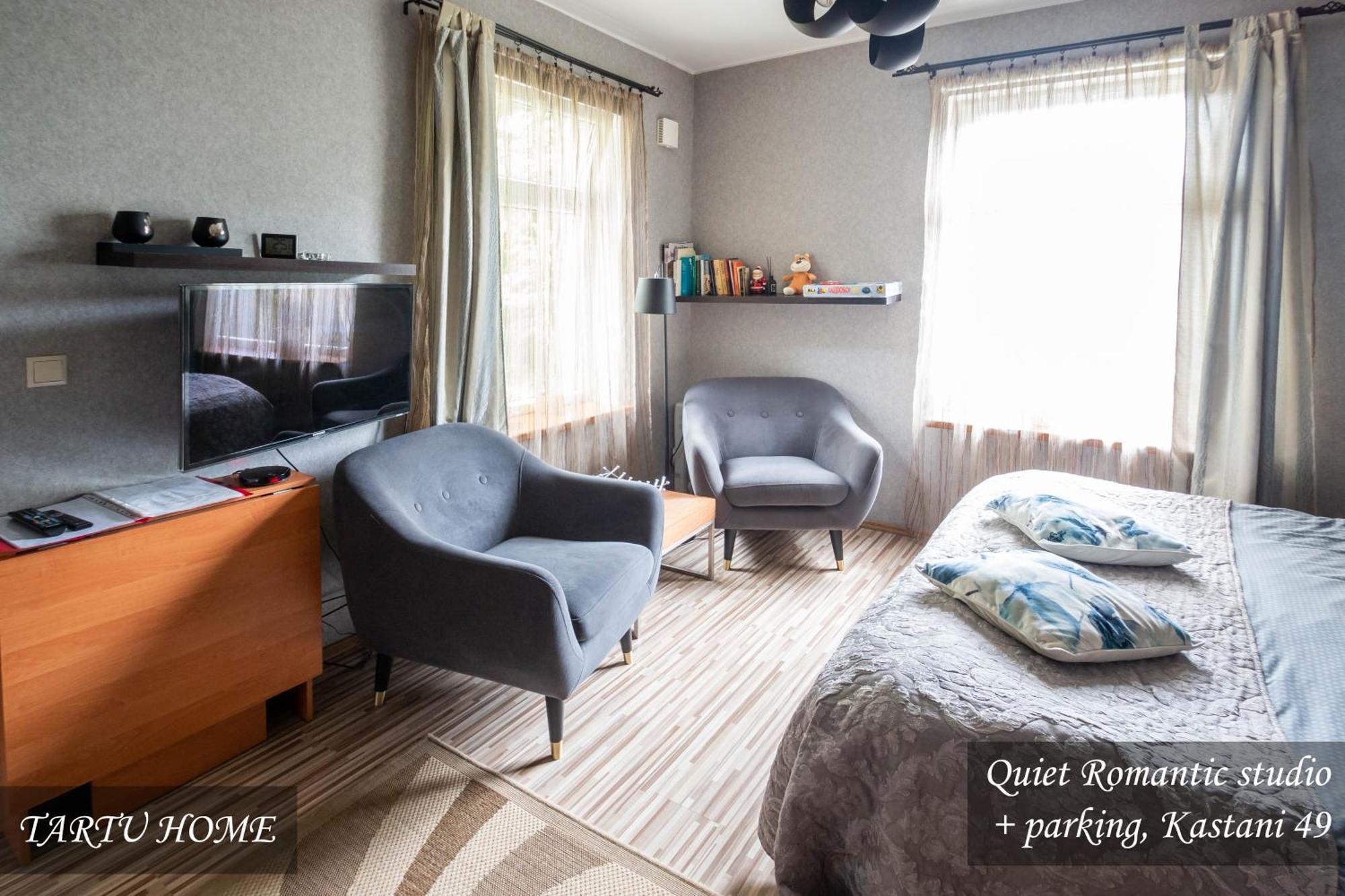 Quiet Romantic Studio Plus Parking, Tartu Home Dış mekan fotoğraf