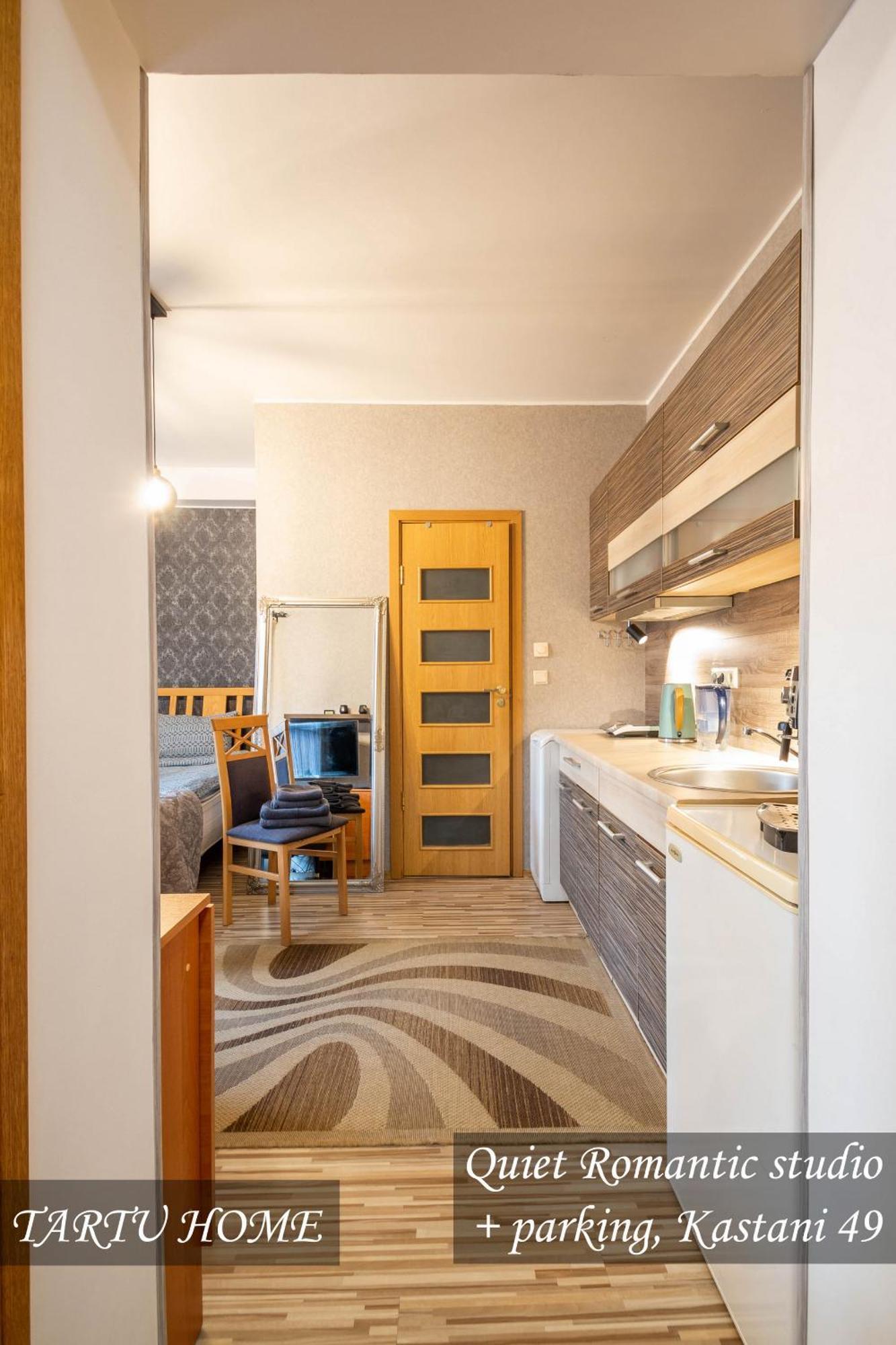 Quiet Romantic Studio Plus Parking, Tartu Home Dış mekan fotoğraf